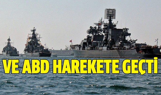 ABD'de bölgeye savaş gemileri gönderdi