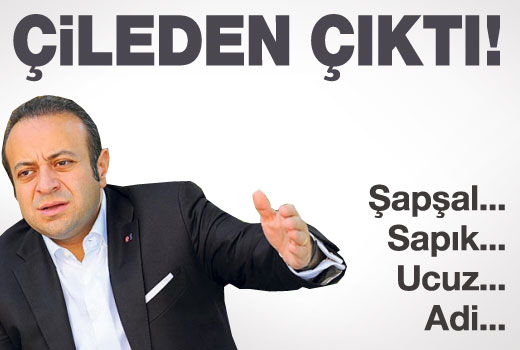 Bakan Bağış çileden çıktı!
