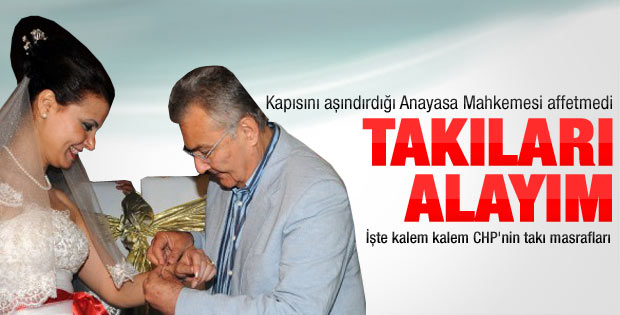 Anayasa Mahkemesi'nden CHP'ye: Takıları geri verin