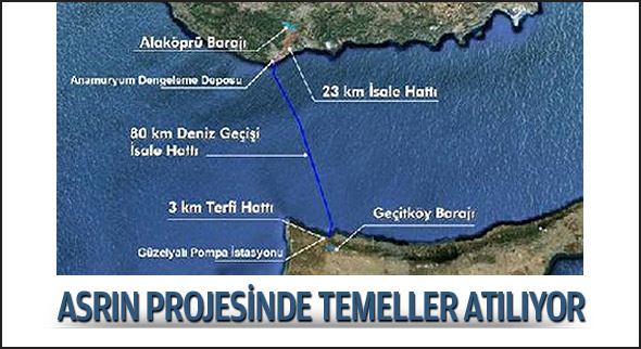 Asrın projesinde temeller atılıyor