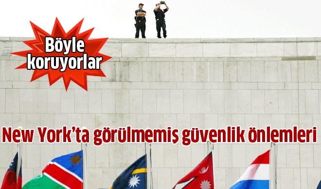 New York'ta görülmemiş güvenlik önlemleri