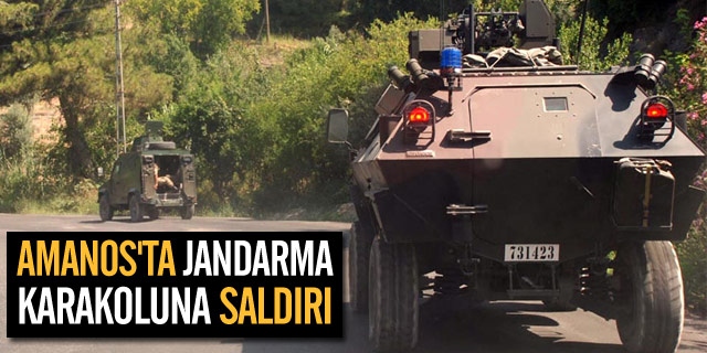 Amanos'ta Jandarma Karakoluna Saldırı