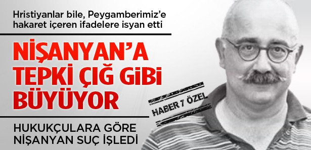 Sevan Nişanyan'a tepki çığ gibi büyüyor
