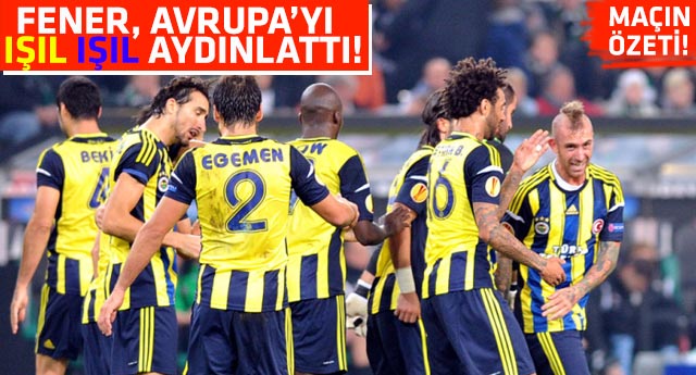 Mönchengladbach - Fenerbahçe maçı özeti ve ayrıntıları