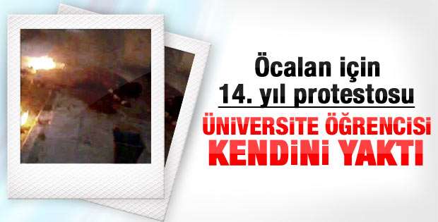 Kürt-Türk kardeşliği için kendini yaktı