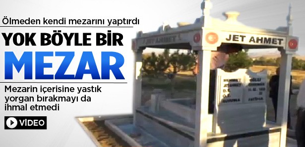 Böyle bir mezarlık görülmedi!