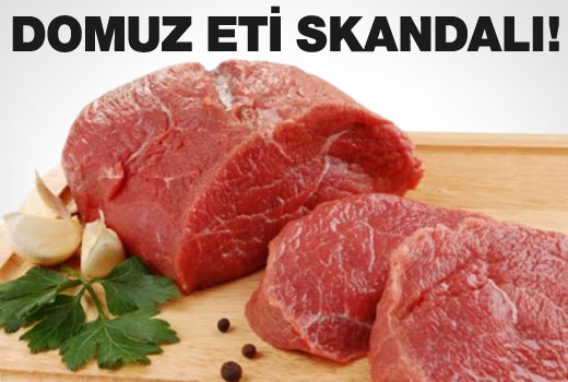 Tonlarca domuz etinin boyanarak, kırmızı et olarak satıldığı ortaya çıktı.