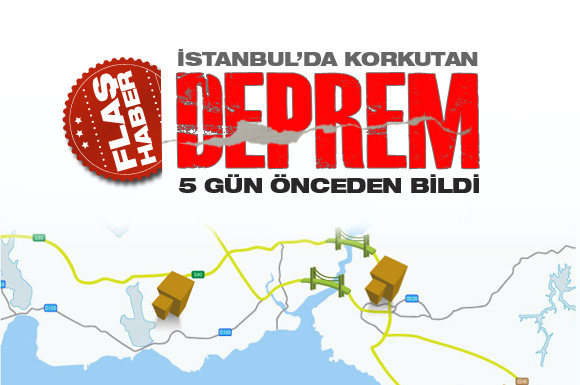 İstanbul'da deprem paniği!