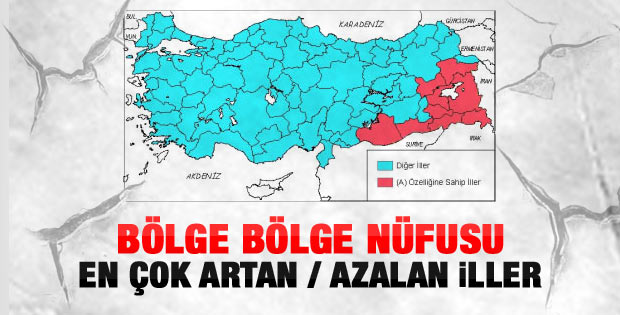 Bölge bölge Türkiye'nin doğurganlık hızı haritası