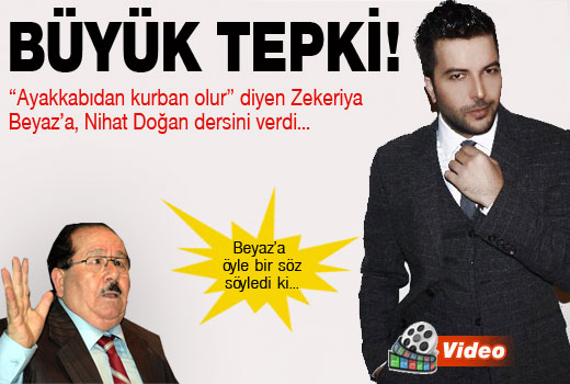 Nihat Doğan'dan Zekeriya Beyaz'a büyük tepki