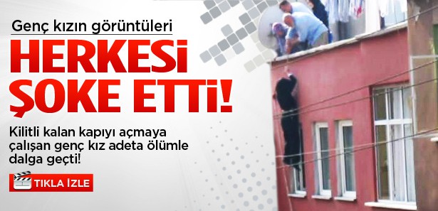 Bursa'da ölüme kafa tutan kız!