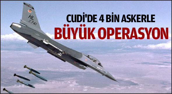 Cudi'de Dev Operasyon