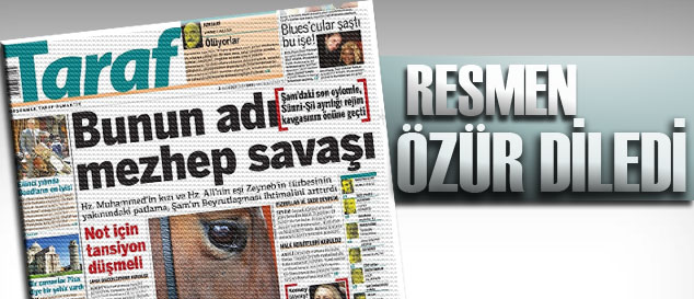Taraf gazetesi Hz. Zeyneb’in kim olduğunu öğrendi!