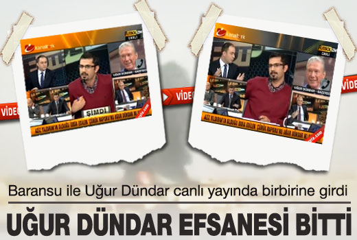 Uğur Dündar efsanesi bitti...