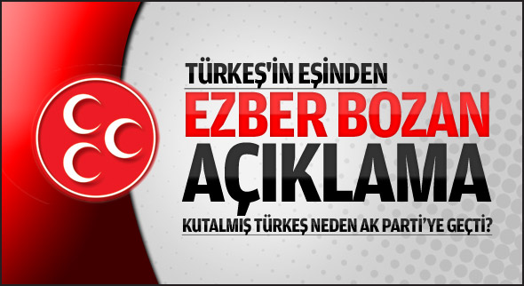 Seval Türkeş'ten şok açıklama