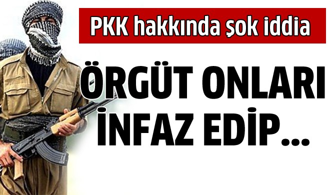 PKK hakkında şok iddia