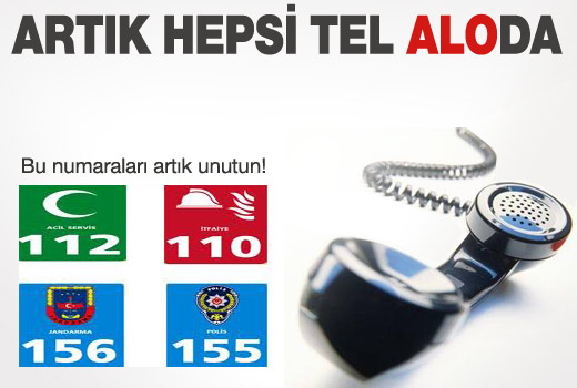 Acil hatlar tek numarada toplanıyor