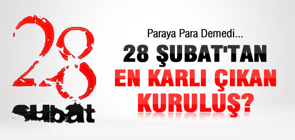28 ŞUBAT'IN FATURASI BELLİ OLDU