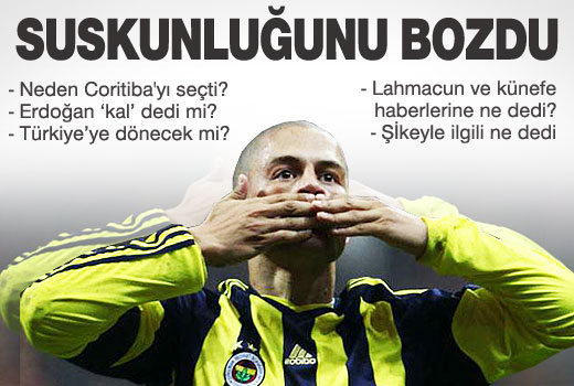 Alex ayrıldıktan sonra ilk kez konuştu