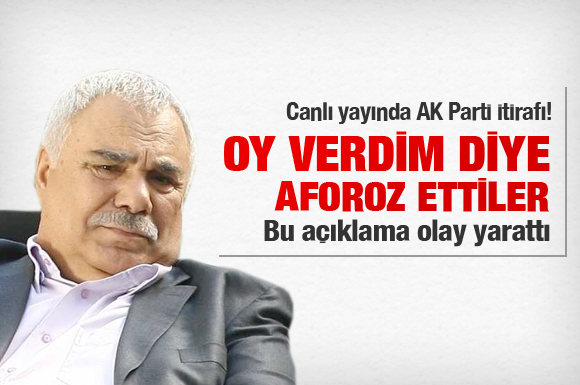 Halil Ergün'ün AK Parti itirafı olay oldu...