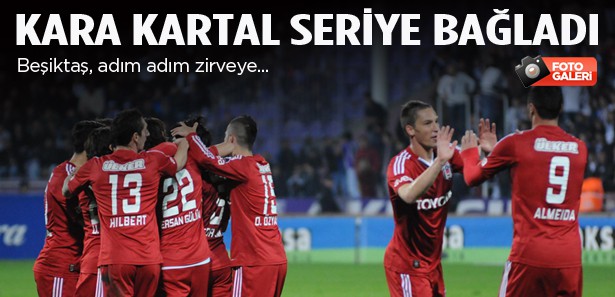 Beşiktaş seriye bağladı: 1-2