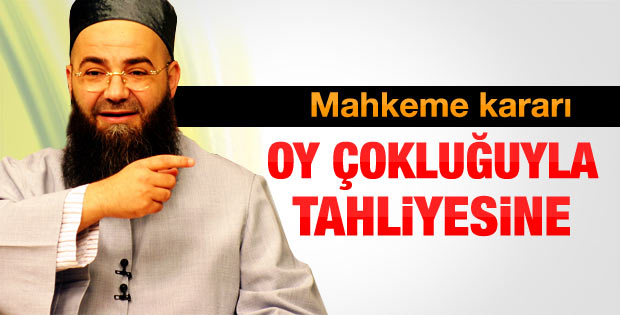 Cübbeli Ahmet tahliye edildi