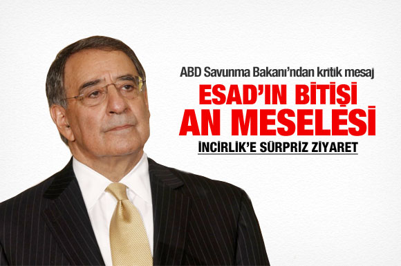 ABD'li Bakan'dan İncirlik'te Esed mesajı!