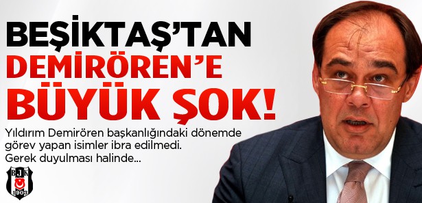 Beşiktaş'tan Demirören'e dava şoku!