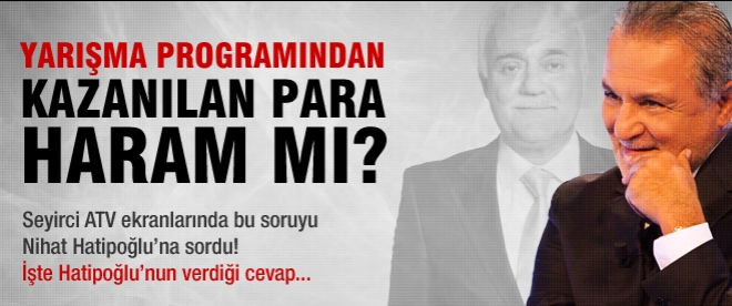 Yarışmadan kazanılan para haram mı?