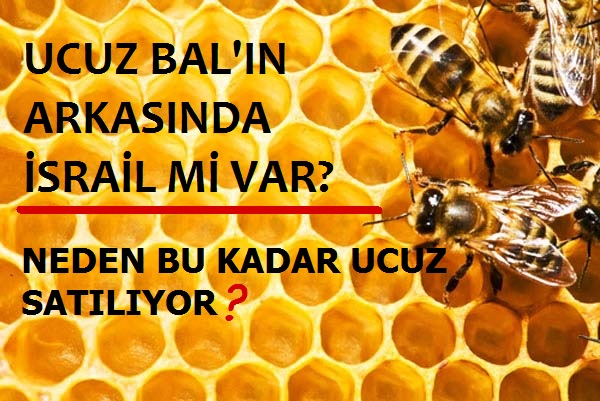 Ucuz bal'ın arkasında İsrail mi var!