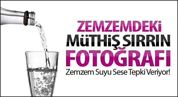 Zemzemdeki Müthiş Sırrın Fotoğrafı