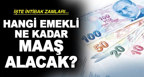 Hangi emekli kaç TL maaş alacak? İşte İntibak zamları