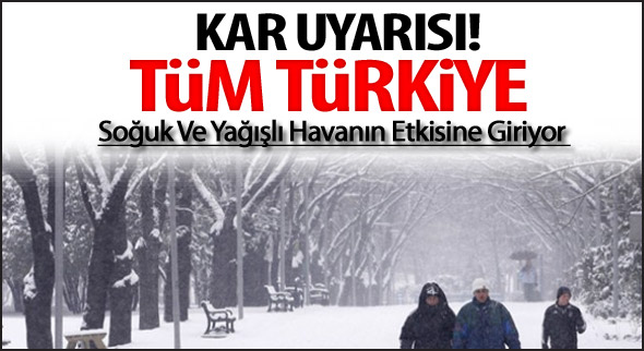 Sibirya'dan Kar Geliyor!