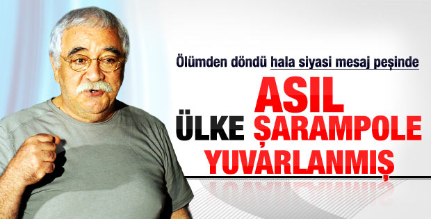 Levent Kırca kaza yaptı