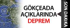 Gökçeada Açıklarında Deprem