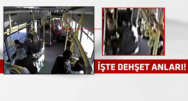 Halk otobüsünde G3 kurşunu!