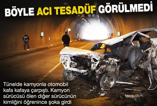 Tesadüfün böyle acısı görülmedi