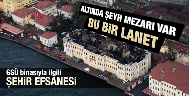 Galatasaray Üniversitesi yangını bir lanet mi