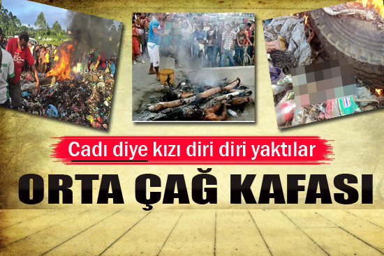 Papua Yeni Gine'de orta çağ vahşeti