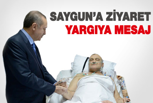 Saygun’a ziyaret yargıya mesaj