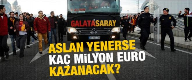 Galatasaray yenerse kaç para kazanacak?