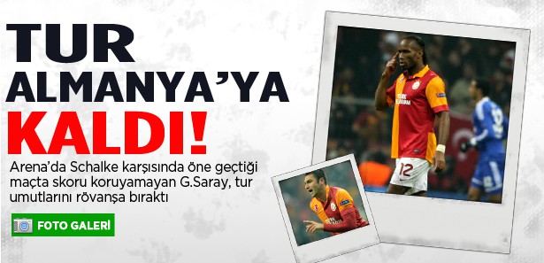 Cimbom Schalke'yi gecemedi 1-1