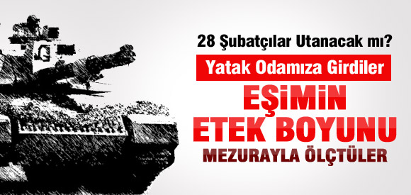 'EŞİMİN ETEK BOYUNU MEZURAYLA ÖLÇTÜLER'