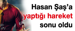 Eboue'nin Hasan Şaş'a yaptığı hareket ipini çekti