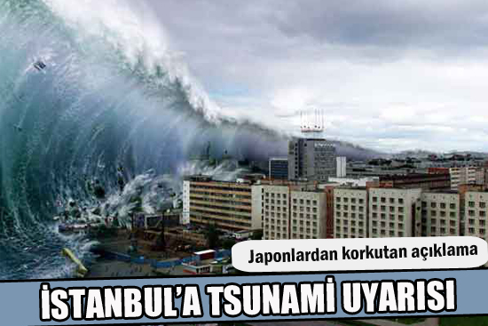 Marmara'da Tsunami uyarısı