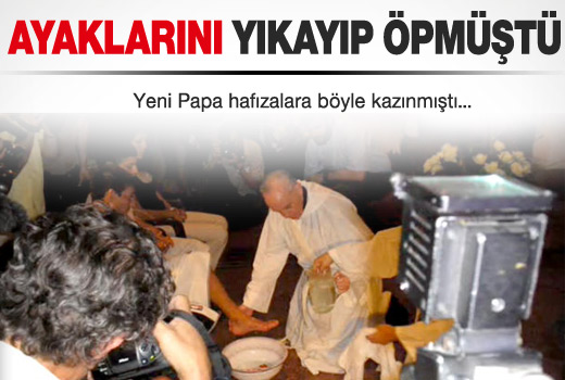 Yeni Papa hafızalara böyle kazınmıştı