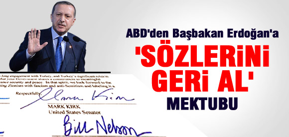 ABD'DEN BAŞBAKAN'A SERT MEKTUP