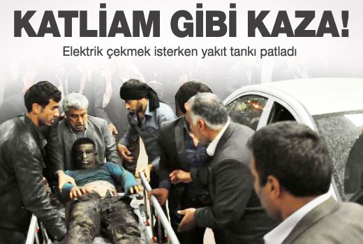 Şanlıurfa'da yakıt tankı patladı: 2 ölü, 5 yaralı