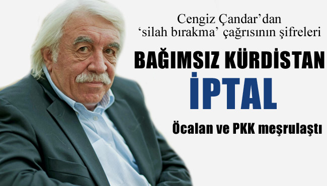Cengiz Çandar Öcalan’ın çağrısı için ne dedi?