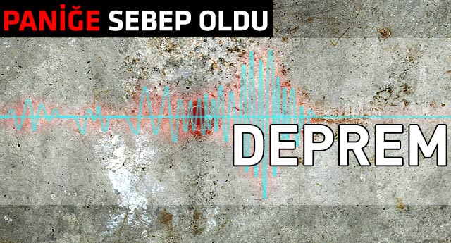 Ege Denizi'nde 4,5 şiddetinde deprem!